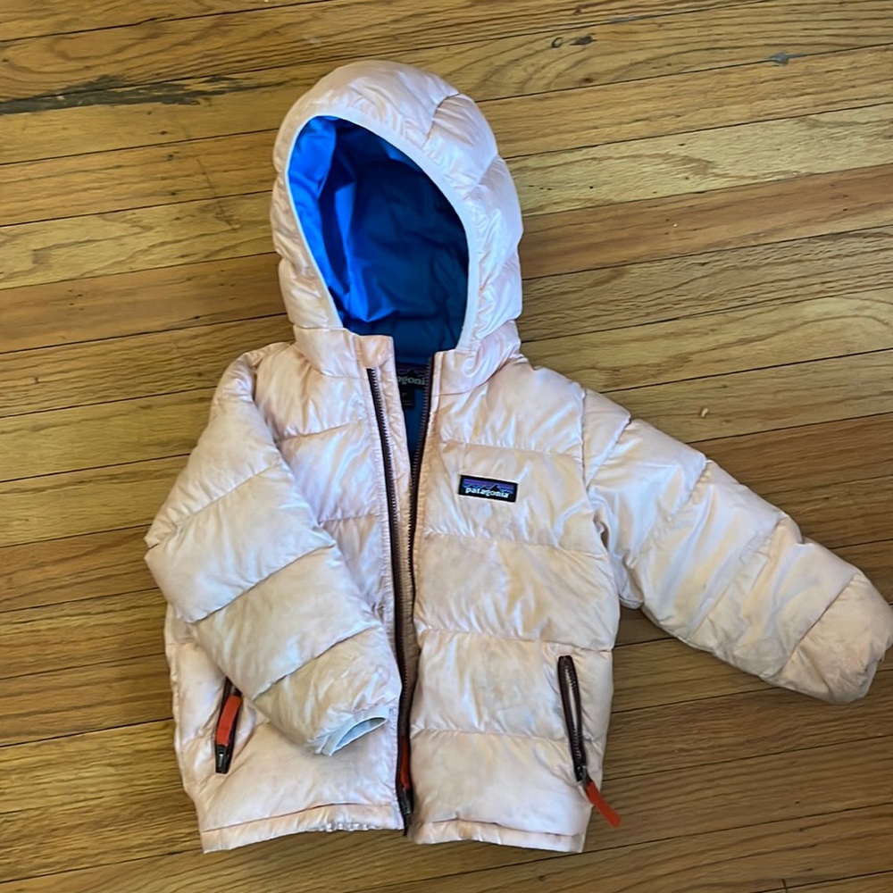 Patagonia 2T Light Pink Down Jacket
